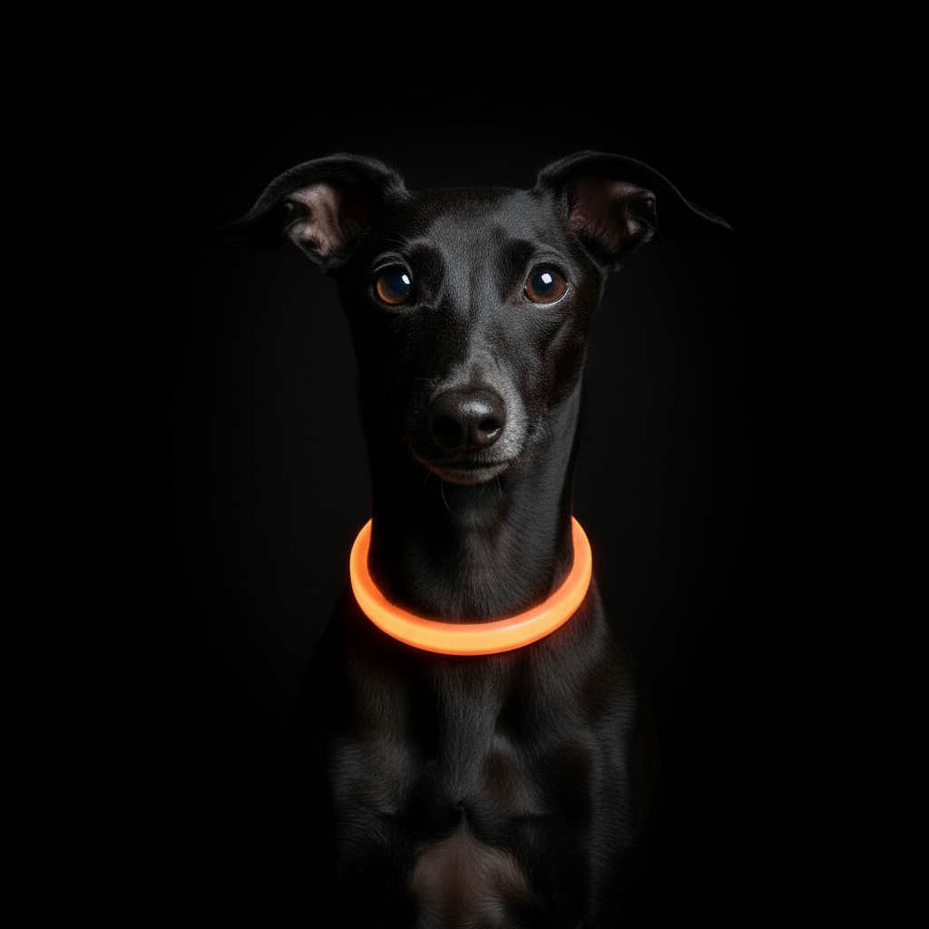 LED Adjustable Dog Collar Safety Waterproof