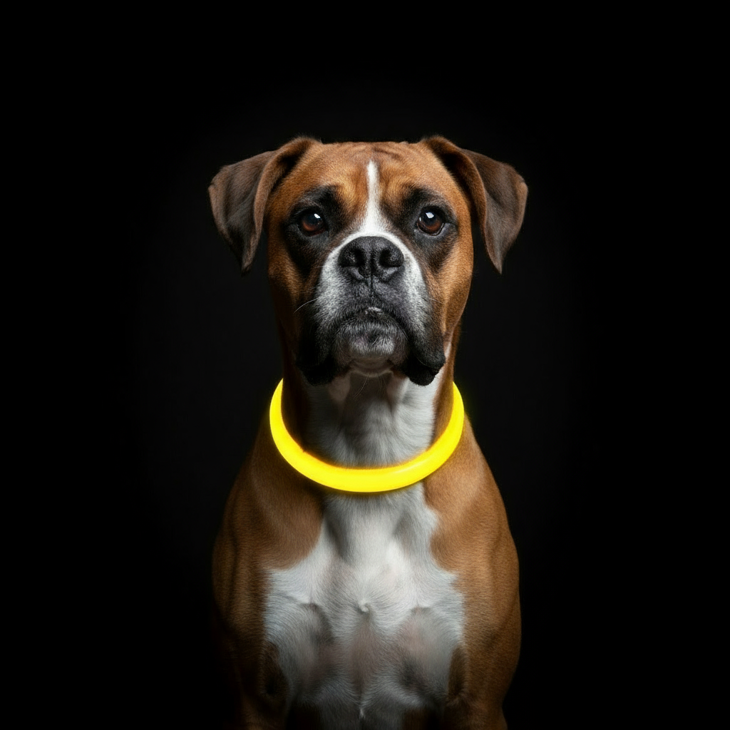 LED Adjustable Dog Collar Safety Waterproof
