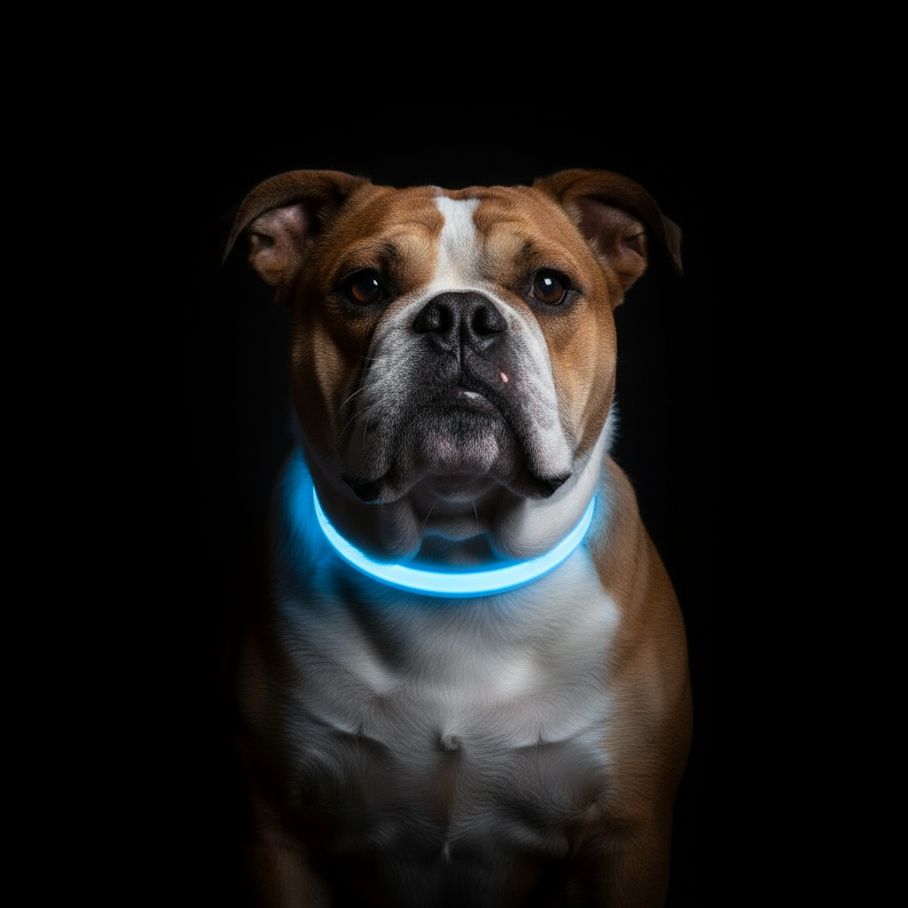 LED Adjustable Dog Collar Safety Waterproof