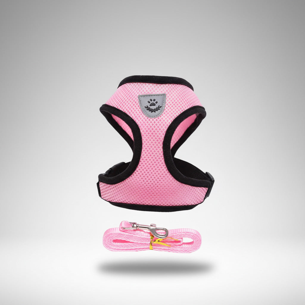 Cat Dog Pet Harness Adjustable Control Vest Dogs Reflective S M L XL Leash