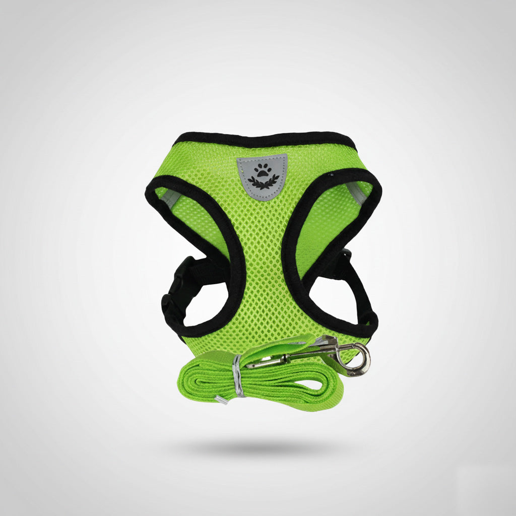 Cat Dog Pet Harness Adjustable Control Vest Dogs Reflective S M L XL Leash