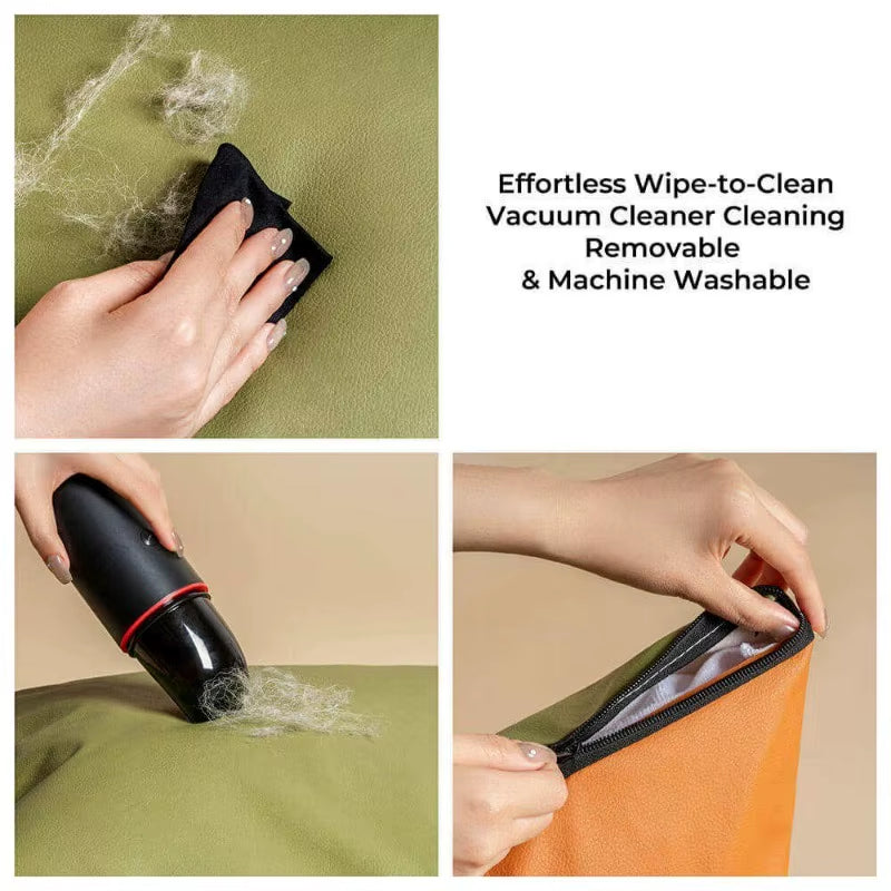 Travel Safety Bolster Vintage Denim Patchwork Dog Pet Car Seat Bed with Safety Buckle No-Slip Bottom Adjustable Safety Lanyard